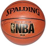 Allen Iverson Spalding Autographed Indoor/Outdoor Basketball