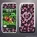 iphone Pink Heart Rhinestone GEL SKIN ip-g81