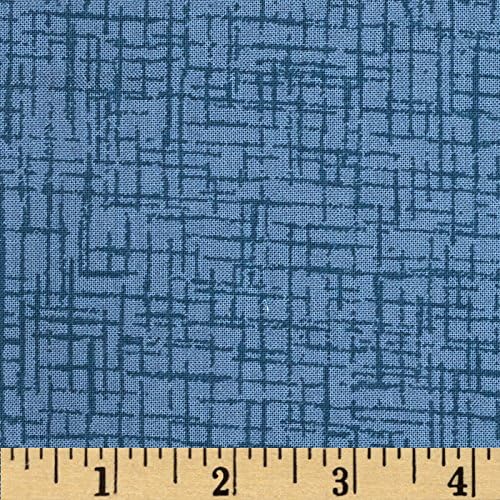110 In. Wide Quilt Back Betula Blue Fabric