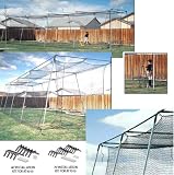 ATEC 40 70 Backyard Baseball Batting Cage - 40 FT NET ONLY