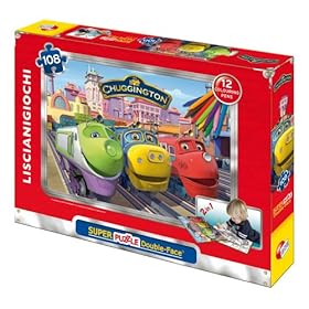 Liscianigiochi 35434 Puzzle Color Plus Super 108 Chuggington