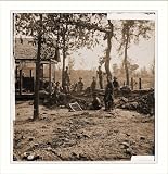 Civil War Photo (M): Atlanta Georgia. Federal picket post shortly before the battle of July 22