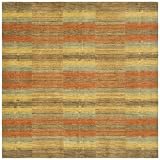 6 x 6 Square Safavieh HIM473A-6SQ Hand Loomed Indian "Himalayan Collection" Rug