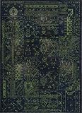 18" x 28" Rectangular Momeni VINTAVIN-5GRS1828 Grass Color Power Loomed Egyptian "Vintage Collection" Rug