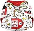 Imagine Baby Products Newborn Stay Dry All-In-One Snap Cloth Diaper, Barnyard Jam