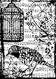 Tim Holtz Cling Rubber Stamp-Bird Song