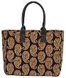 Rock Flower Paper Paisley Night Carryall Large Knitting Project Tote Bag