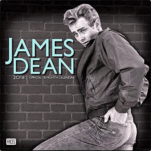 James Dean 2016 Wall Calendar (12x12) by Calendar 2016 Boutique