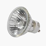 3- Pack of GU10 Base Halogen Light Bulb with Lens Cover, 120 Volts, 35 Watt, Flood,AZS-GU10-35-3