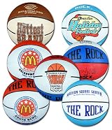 **OVER-RUN MINI RUBBER BASKETBALL SPECIAL** Anaconda Sports&reg; The Rock&reg; 5 inch Mini Rubber Basketball