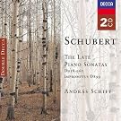 Schubert: The Late Piano Sonatas, D 958-960; Impromptus, D 899