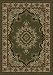 Traditional Area Rug, Radici Castello 9'10"x12' Sage
