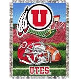 Utah Utes NCAA Licensed Home Field Advantage 48 x 60 Throw Blanket