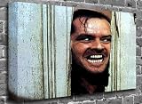 The Shining in Colour - Jack Nicolson Film Motion Picture Canvas Art Canvas Print Print Picture Size: (36" x 24")