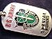 US SPECIAL FORCES GREEN BERETS MILITARY DOG TAG PENDANT
