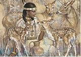 Jumbo Puzzle - The Fawn 1000 piece foil puzzle