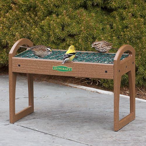Duncraft EZ Move Ground Platform Bird Feeder