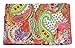Handcrafted Luxury's Multicolor Paisley Print King Size Kantha Quilt , Kantha Blanket, Bed Cover, King Kantha bedspread, Bohemian Bedding Kantha Size 90 Inch x 108 Inch