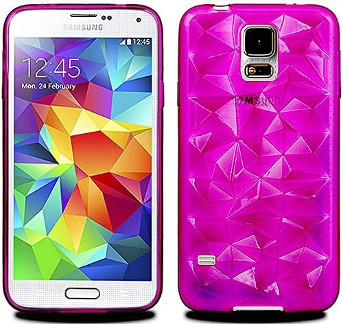 Note4 Case, Samsung Galaxy Note 4 Crystal Jelly , Mobile Soft TPU Case (Pink)