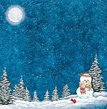 BJ's Snowman Scrapbook Paper