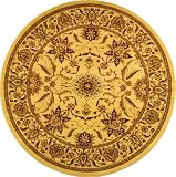 Safavieh Lyndhurst LNH216A Creme 5 3 Round Area Rug Safavieh Lyndhurst LNH216A Creme 5 3 Round Area Rug