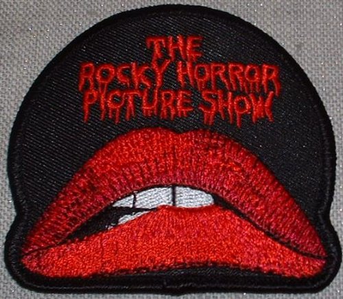 ROCKY HORROR Picture Show Lips & Name Logo Movie PATCH
