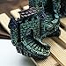 Dimart Super Magical Simulation European Villas Castle Aquarium Ornament Fish Tank Decorations Blue