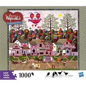 Charles Wysocki Confection Street 1000 Piece Jigsaw Puzzle