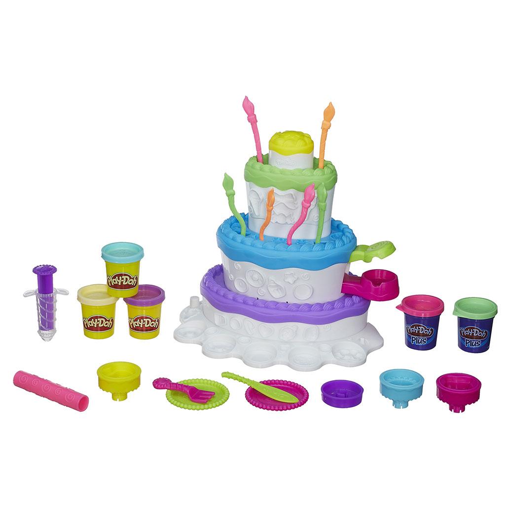 PlayDoh Sweet Shoppe Cake Mountain Playset Toys & Games