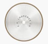 CRL 6 Metal Bond Diamond Glass Cutting Blade 5/8 Arbor - 100 Grit