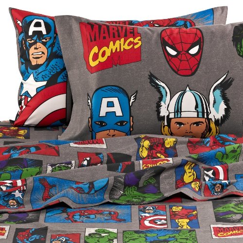 Marvel Heroes Super Heroes Full Size Sheets Set Avengers William A