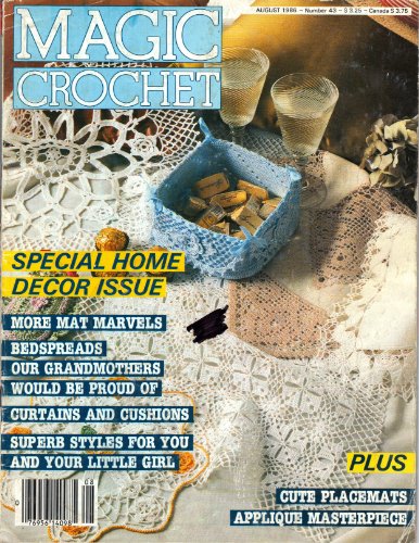 Magic Crochet August 1986 Number 43