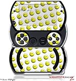 PSPgo Skin and Screen Protector Kit - Smileys fits Sony PSP go