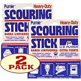U.S. Pumice HDW-12 Pumie Scouring Stick, 2 Pack