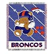 Denver Broncos NFL Triple Woven Jacquard Throw (Baby Series) (36"x46")