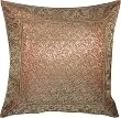 Country Home Decorating Throw-Pillow-Covers Asian-Influence Indian-Style Brocade Silk Square 16x16 Inches (bcbr199)