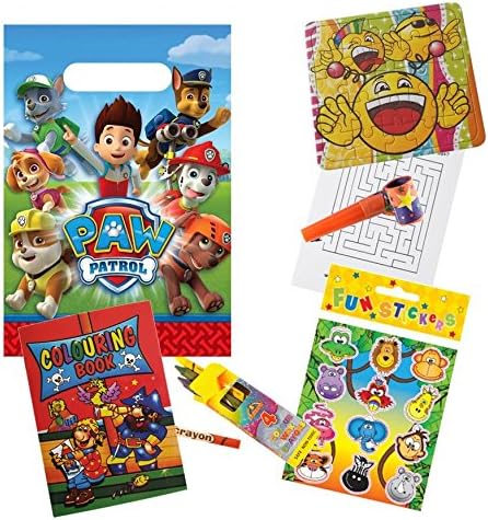 Love Partying Limited Childrens Pre Filled Paw Patrol Party Bag/ Unisex Paw Patrol Goody Bags