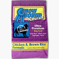 Show Bound Naturals Chicken and Brown Rice Formula