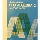 HBJ Algebra 2 With Trigonometry: (Teacher's Edition) by  Arthur F. Coxford