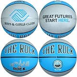 Anaconda Sports&reg; The Rock&reg; MG-4300-GF Boys and Girls Club B&G Great Futures Intermediate Size Rubber Basketball