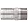 Dixon RST30 Stainless Steel 316 Hose Fitting, King Combination Nipple Threaded End with No Knurl, 2-1/2" NPT Male x 2-1/2" Hose ID Barbed