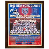 Giants Mounted Memories Giants Healy Plaque Super Bowl XX