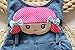 Kidscool Little Girls Imitation Denim Cute Rompers Soft To Wear Cotton Overalls