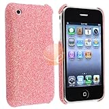 eForCity Durable Glitter Pink Feel Slim Fit Back Cover Case Compatible With ....