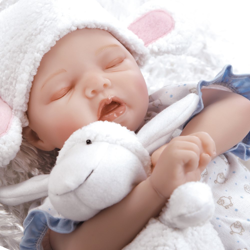 Realistic Baby Doll Lifelike Weighted Newborn Hand Painted Adorable