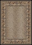 IMAGE OF Radici Usa Vesuvio 1714 Black 3' 3'' X 4' 11'' Area Rug