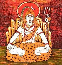 Original Paintings Batik Art Wax on Cloth 36 x 35 inches (batik525)