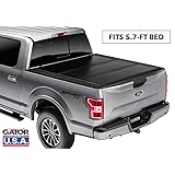 Hard Tri Fold Solid Tonneau Pickup Truck Cover Top Mount Bed Box Size Non Ram Box Models Fits 2009 2019 Dodge Ram 1500 2500 3500 5 7 Feet 68 4 Inches 1 7 Metres