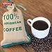 Green Gold Mountain Coffee (8oz Whole Bean) - Premium, 100% Caribbean, Gourmet Coffee from the Island of St. Lucia