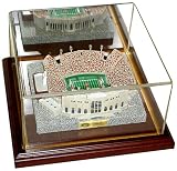 Memorial Stadium Replica and Display Case (Nebraska Cornhuskers) - Limited Edition Gold Series